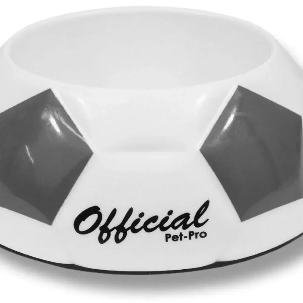 Large Remarkabowl Pet-Pro Soccerbowl Pet Food Dish Soccer, Large